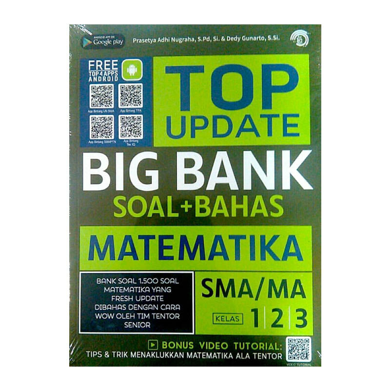 TOP Update Big Bank Matematika SMA/MA 1, 2, 3