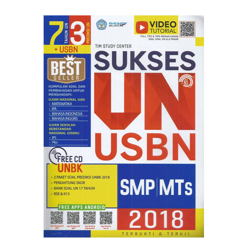 Sukses UN - USBN SMP/MTs 2018