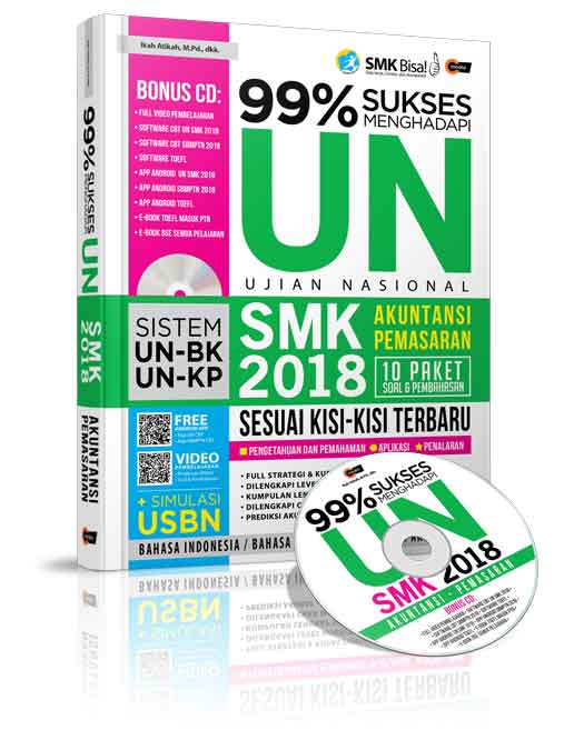 99% Sukses Menghadapi UN SMK AKP 2018 :  Akuntansi Pemasaran