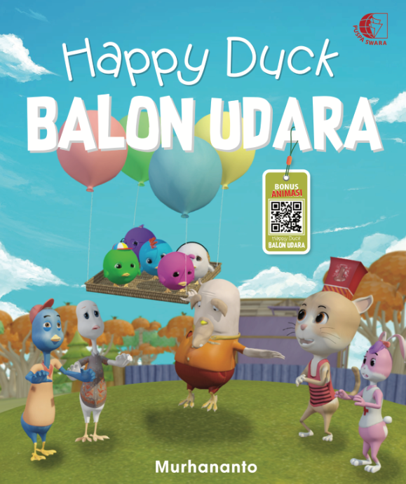 Happy duck balon udara
