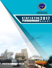 Statistik Perhubungan Buku 1 2017