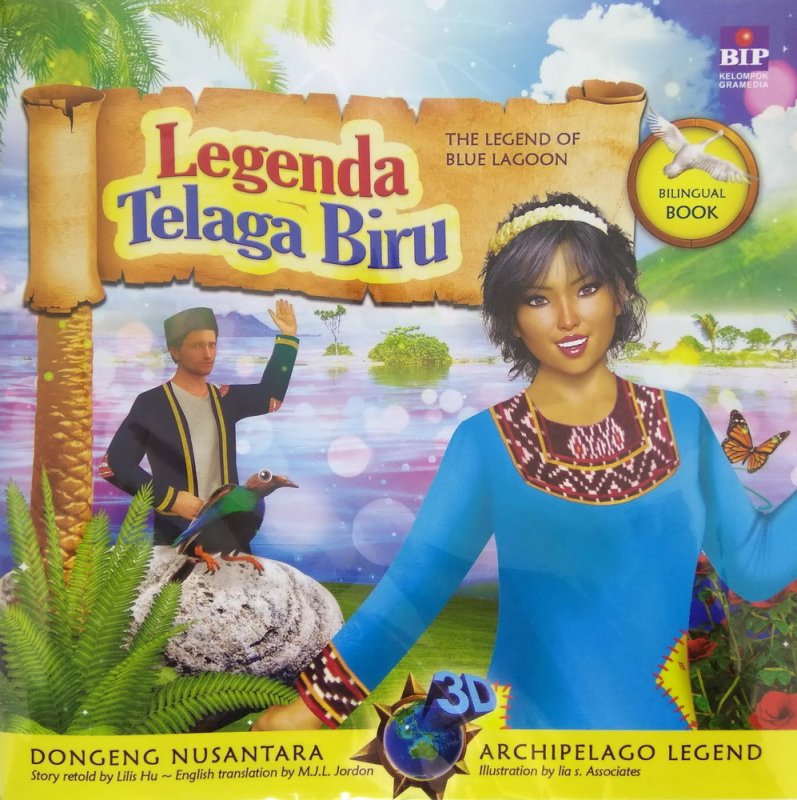 Dongeng 3D Nusantara : Legenda Telaga Biru