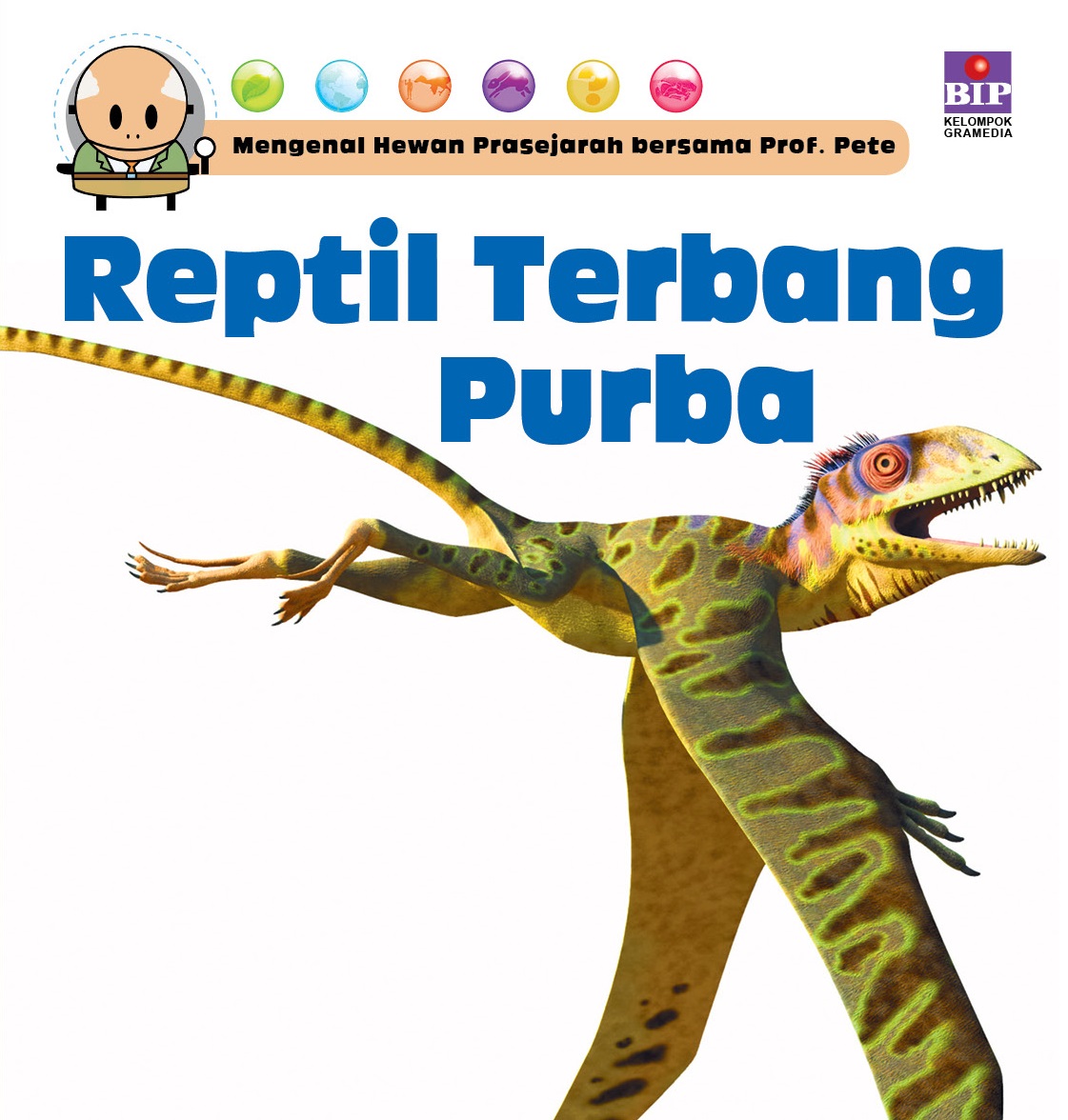 Mengenal Hewan Prasejarah bersama Prof. Pete : Reptil Terbang Purba