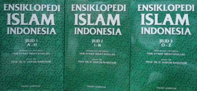 Ensiklopedi Islam Indonesia, jilid 1 s.d jilid 3