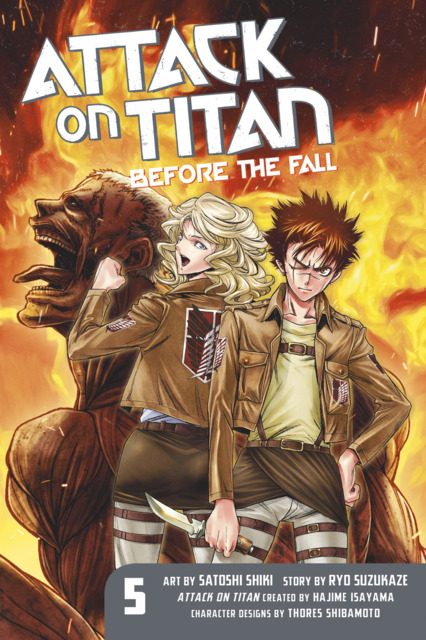 Attack on Titan Before the Fall 5 = Shingeki No Kyojin Befire the Fall 5