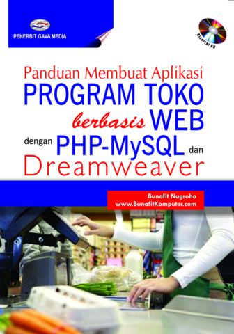 Panduan Membuat Aplikasi Program Toko Berbasis WEB dengan PHP-MySQL dan Dreamweaver