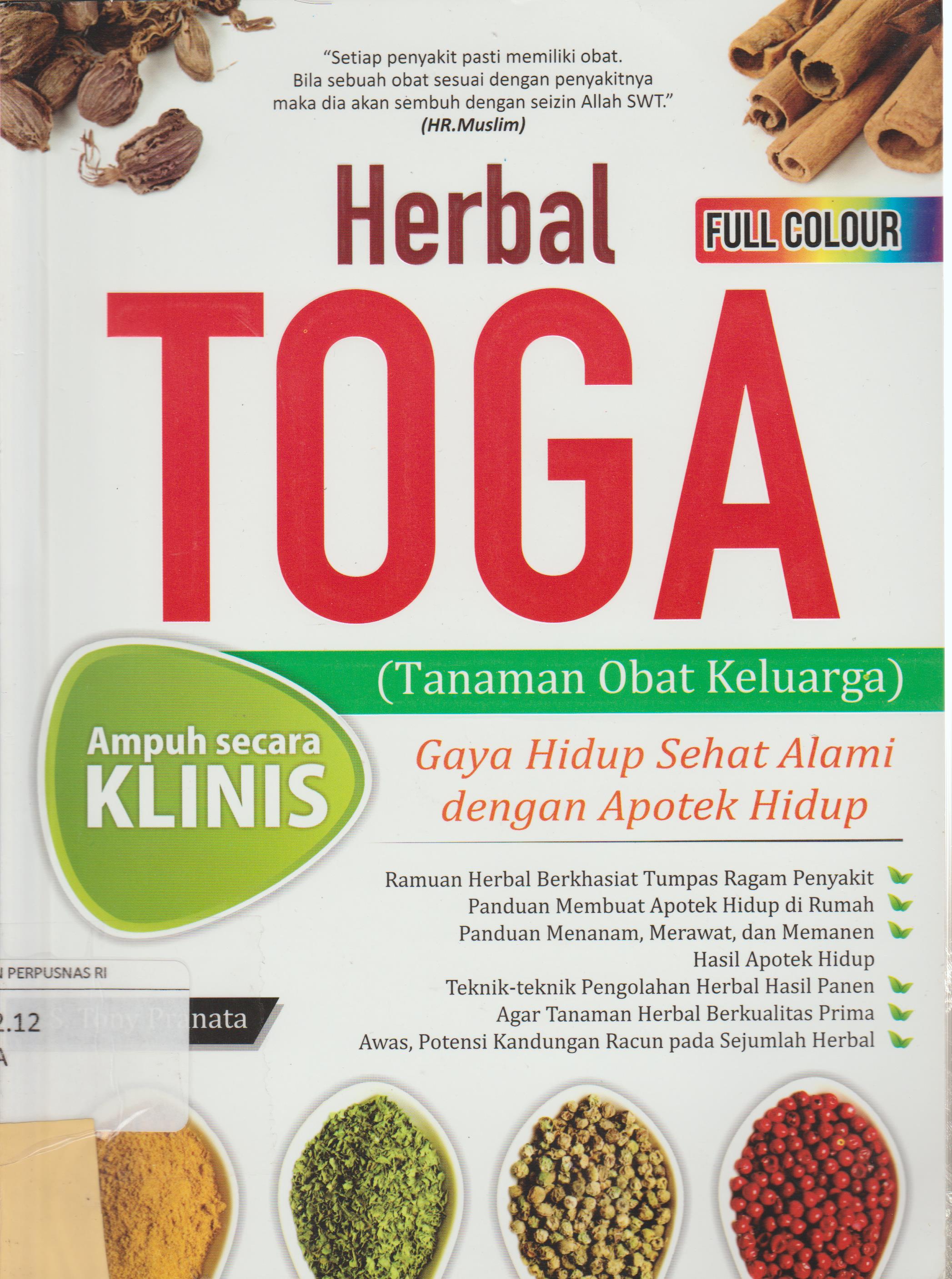 Herbal TOGA (Tanaman Obat Keluarga)
