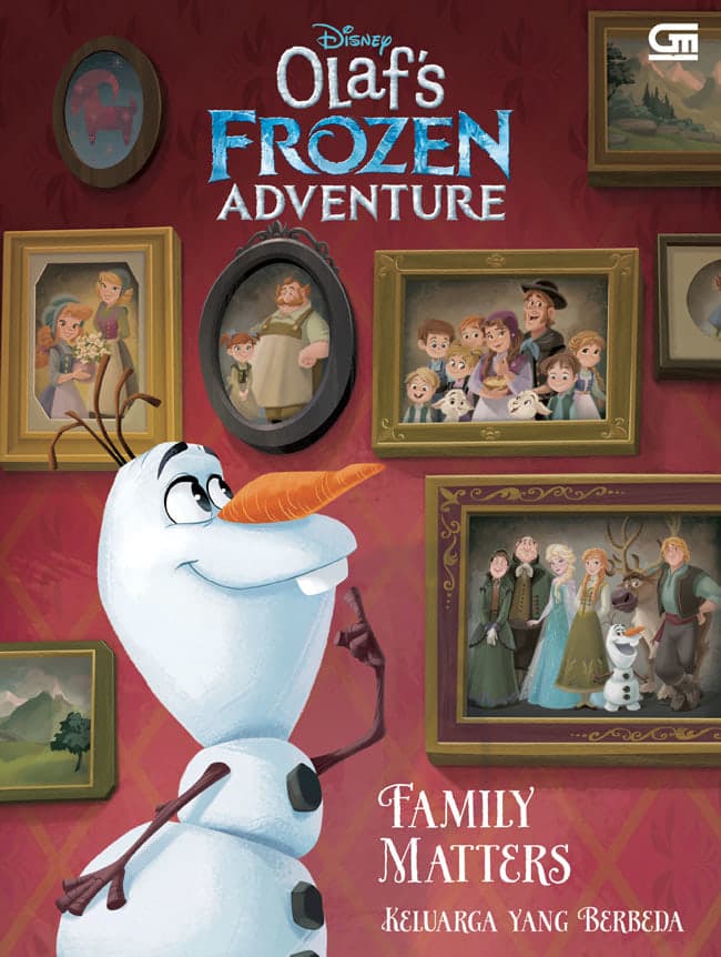 Disney Olaf's Frozen Adventure. :  Family Matters = Keluarga Yang Berbeda