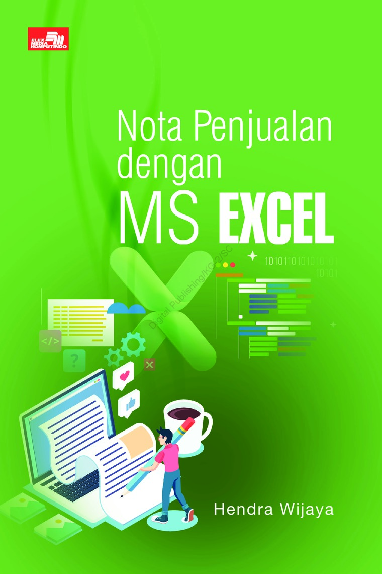 Nota penjualan dengan MS Excel
